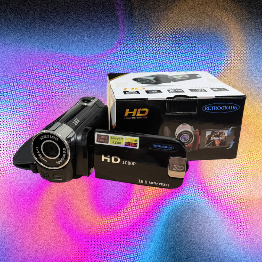 Retrograde™ Retro Camcorder